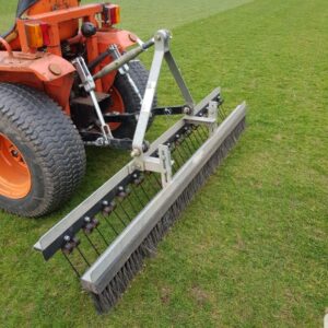 Double frame rakes & brush 1.8mtr Tractor mounted 1.8mtr wide