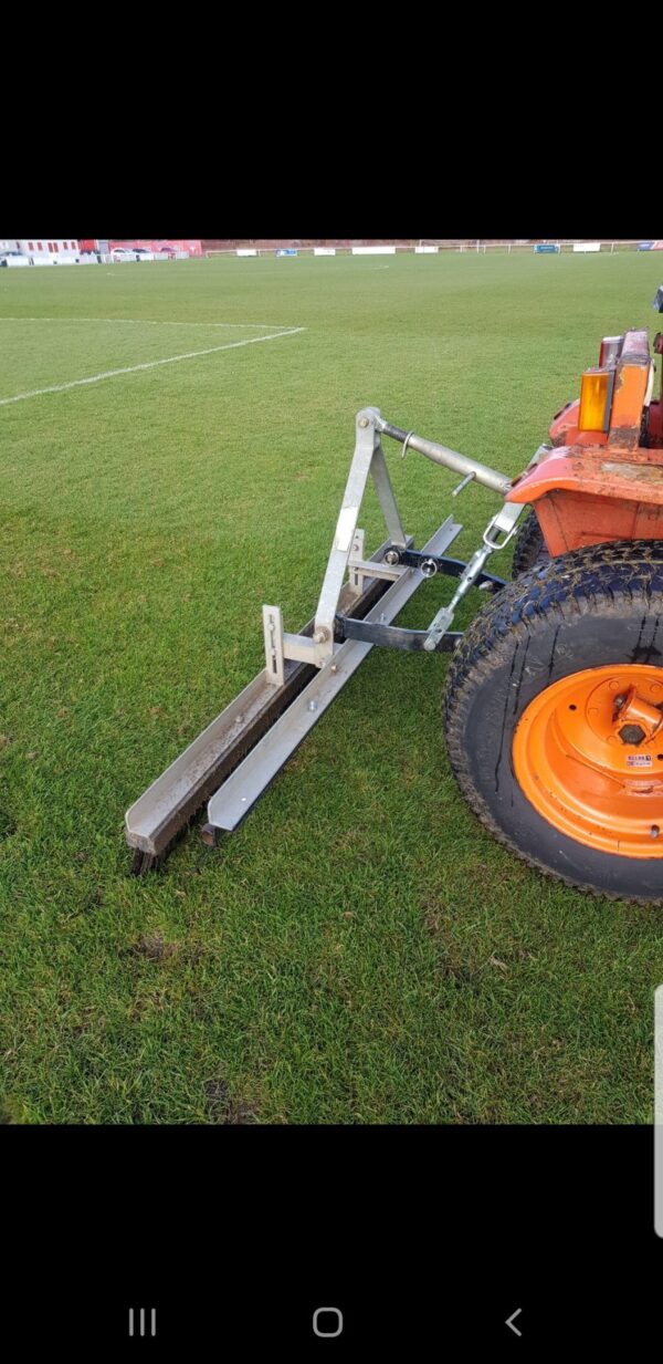 Double frame rakes & brush 1.8mtr Tractor mounted 1.8mtr wide - Image 7